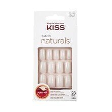 Värvimiseks sobivad naturaalsed küüned 65996 Salon Naturals (Nails) 28 tk hind ja info | Küünelakid, küünetugevdajad | kaup24.ee