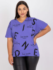 пурпурная свободная блуза больших размеров с аппликацией цена и информация | Женские блузки, рубашки | kaup24.ee