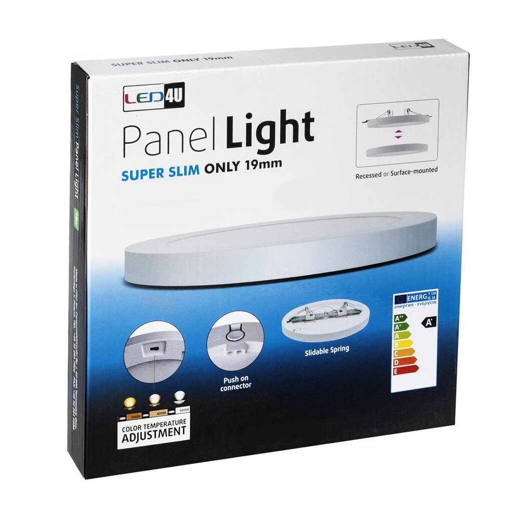 Maclean Paneellagi LED 7in1 Ultra Slim 24W LD141 hind ja info | Süvistatavad ja LED valgustid | kaup24.ee