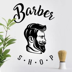 Barber Shop, наклейка на стену салона цена и информация | Декоративные наклейки | kaup24.ee