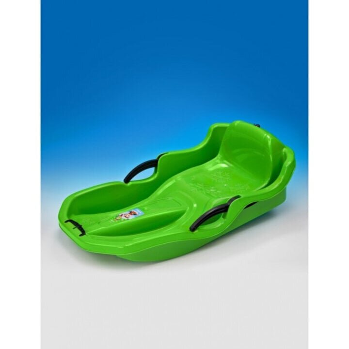 Plastikust kelk Marmat Speed Bob, värv: roheline (6685) 5810 hind ja info | Kelgud, lumetuubid ja liulauad | kaup24.ee