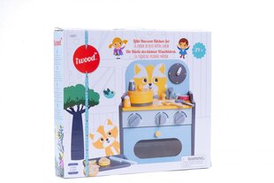 iWood iWood puidust köök hall loomaga hind ja info | Tüdrukute mänguasjad | kaup24.ee