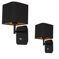 Настенный светильник NAPOLI BLACK/GOLD 1xE27 цена и информация | Настенные светильники | kaup24.ee