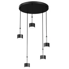 Milagro подвесной светильник Arena Black/Silver цена и информация | Люстры | kaup24.ee