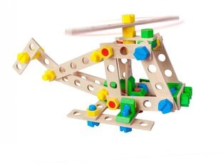 Alexander Ehituskomplekt Little Constructor Junior 3in1 - Helikopter цена и информация | Конструкторы и кубики | kaup24.ee