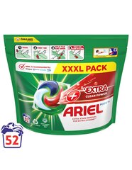 Ariel All-in-1 +Extra Clean Power капсулы для стирки, 52 шт цена и информация | Ariel Кухонные товары, товары для домашнего хозяйства | kaup24.ee