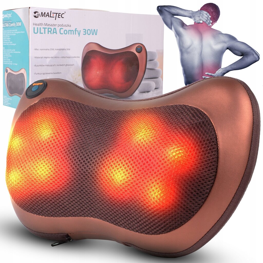 Massaažipadi Shiatsu Massager UltraComfy 30W цена и информация | Massaažiseadmed | kaup24.ee