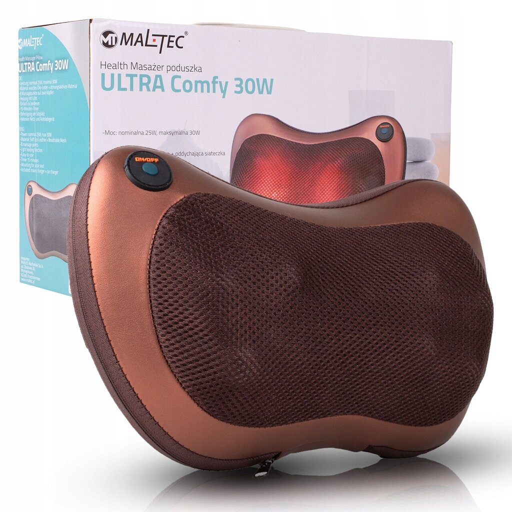 Massaažipadi Shiatsu Massager UltraComfy 30W hind ja info | Massaažiseadmed | kaup24.ee