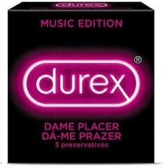 Презервативы Durex Dame Placer, 3 шт. цена и информация | Презервативы | kaup24.ee
