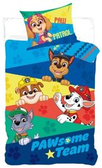 Laste voodipesukomplekt Paw Patrol 140 x 200 cm, 2-osaline hind ja info | Beebide ja laste voodipesu | kaup24.ee