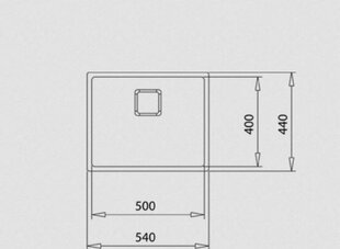 TEKA Valamu Flexlinea RS15 50,40 3 1/2 SQ CN hind ja info | Köögivalamud | kaup24.ee