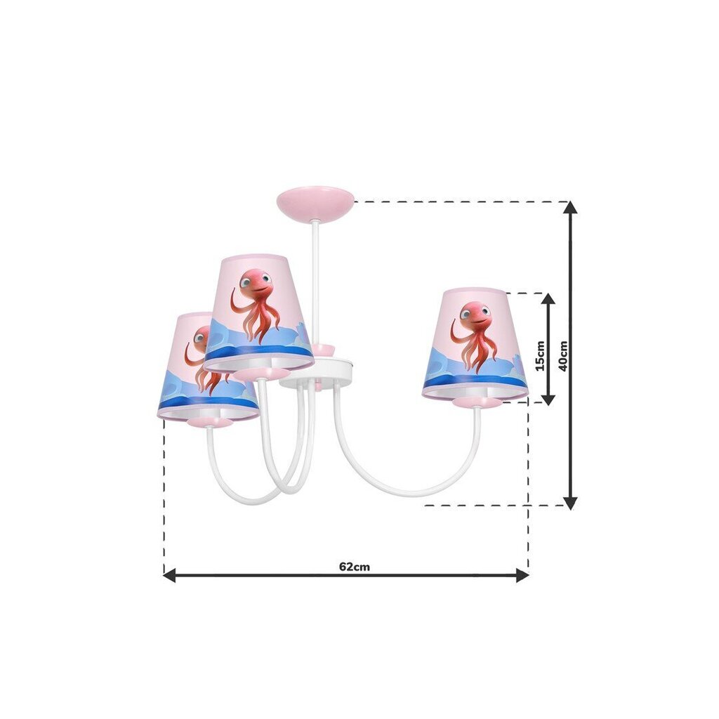 Lastetoa rippvalgusti Octopus Lola MiniMini hind ja info | Lastetoa valgustid | kaup24.ee