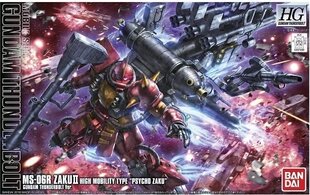 Конструктор Bandai - HG Gundam Thunderbolt MS-06R Zaku II High Mobility Type "Psycho Zaku", 1/144, 07588 цена и информация | Конструкторы и кубики | kaup24.ee