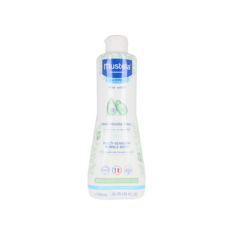 Vannivaht Mustela Multi-Sensory Bubble Bath with Avocado, 750ml hind ja info | Laste ja ema kosmeetika | kaup24.ee