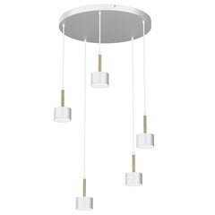 Milagro подвесной светильник Arena White/Gold цена и информация | Потолочный светильник, 38 x 38 x 24 см | kaup24.ee