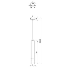 подвесной светильник joker 3xgu10, черный цена и информация | Люстры | kaup24.ee