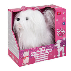 Интерактивная игрушка щенок Smiki, белый, 25 см цена и информация | Игрушки для девочек | kaup24.ee