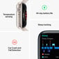 Apple Watch Series 8 GPS 45mm Silver Aluminium Case ,White Sport Band - MP6N3EL/A LV-EE hind ja info | Nutikellad (smartwatch) | kaup24.ee