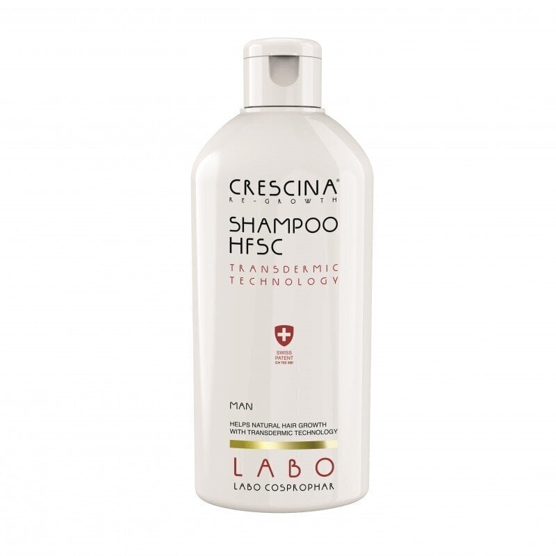 Puhastav šampoon Crescina Transdermic Re-Growth, 200 ml hind ja info | Šampoonid | kaup24.ee