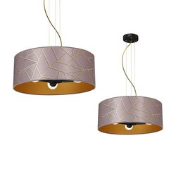 Ripplamp ZIGGY PINK Gold / Pink цена и информация | Люстры | kaup24.ee