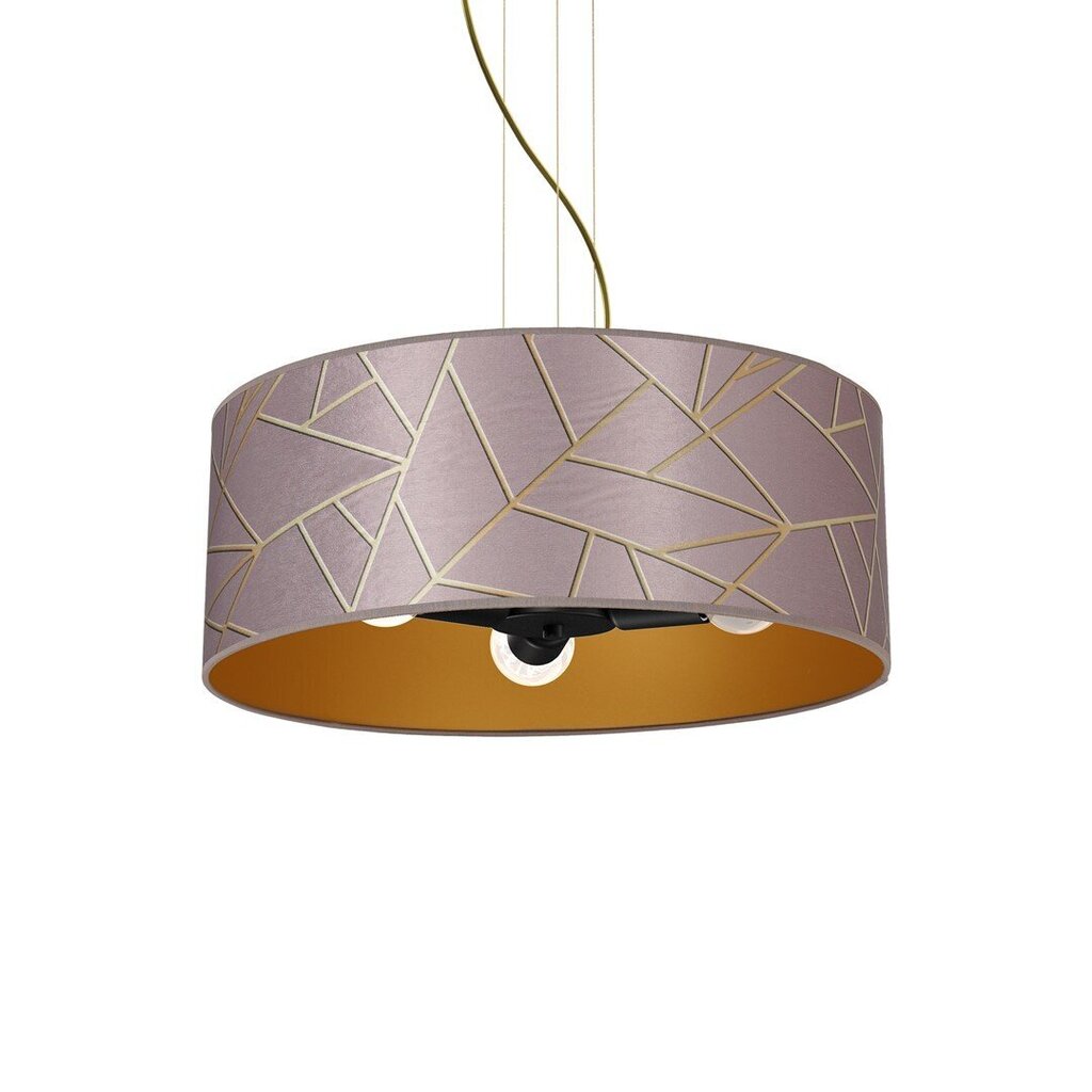 Ripplamp ZIGGY PINK Gold / Pink цена и информация | Rippvalgustid | kaup24.ee