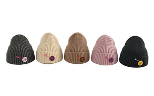 Unisex müts teismelistele CDW-007, suurus 54-58, roosa hind ja info | Laste talveriided | kaup24.ee