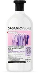 Экологический гель для стирки цветной одежды Organic People Magnolia & Sea salt, 1000 мл цена и информация | Средства для стирки | kaup24.ee