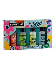 Kinkekomplekt Beauty Jar "Head Hair Day!", 4 x 80 ml цена и информация | Маски, масла, сыворотки | kaup24.ee