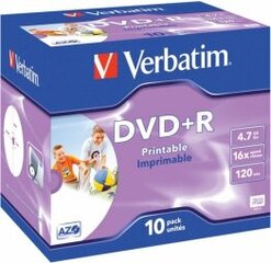 DVD диски Verbatim 43508 цена и информация | Виниловые пластинки, CD, DVD | kaup24.ee