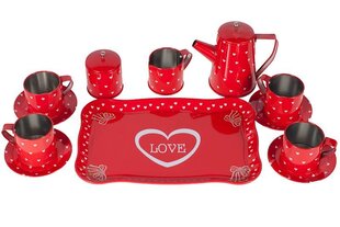 Teeserviis LOVE hind ja info | Tüdrukute mänguasjad | kaup24.ee
