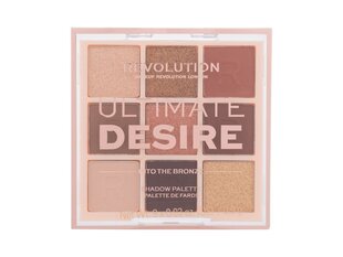 Lauvärvipalett Makeup Revolution London Ultimate Desire 8,1 g, Into The Bronze hind ja info | Ripsmetušid, lauvärvid, silmapliiatsid, seerumid | kaup24.ee