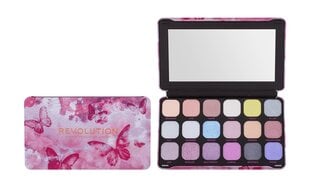 Lauvärvipalett Makeup Revolution London Forever Flawless 19,8 g, Soft Butterfly hind ja info | Ripsmetušid, lauvärvid, silmapliiatsid, seerumid | kaup24.ee