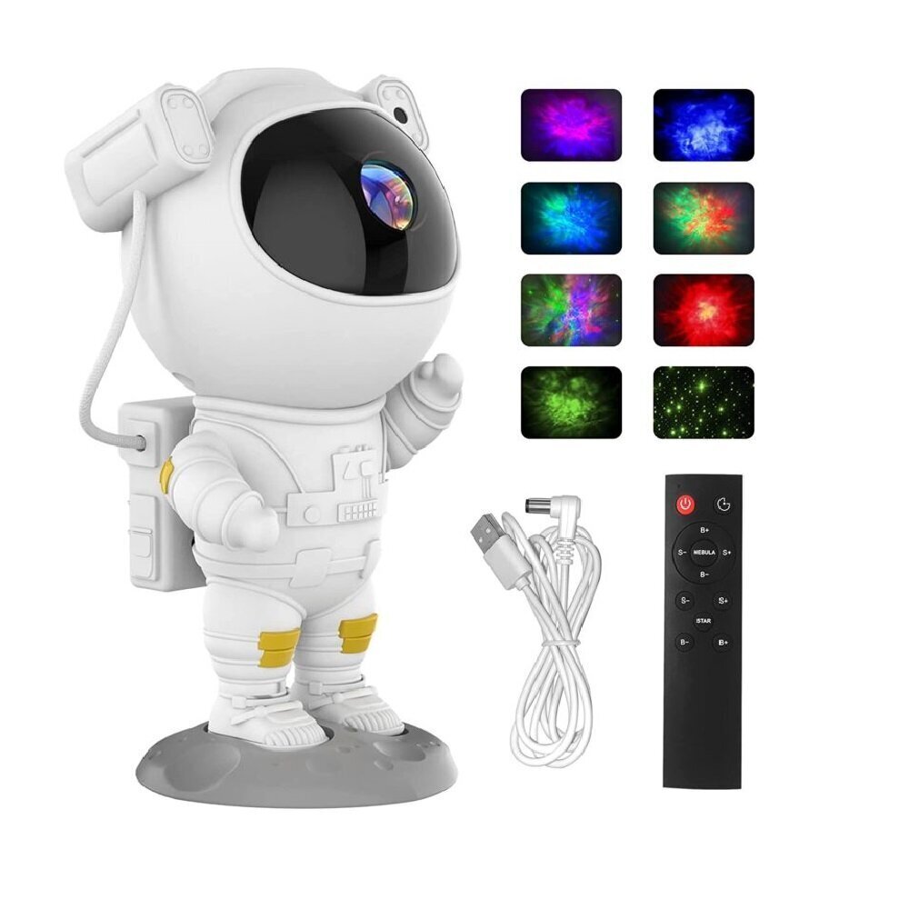Valgusefektide astronaut, projektor LED 3D hind ja info | Arendavad mänguasjad | kaup24.ee