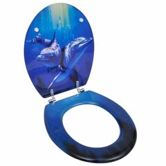 MDF prilllaud delfiinidega hind ja info | WC-poti tarvikud | kaup24.ee