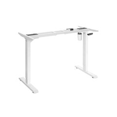 Каркас компьютерного стола, регулируемый по высоте, белый  цена и информация | Компьютерные, письменные столы | kaup24.ee