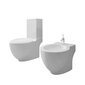 Keraamilise tualettpoti ja bidee komplekt, valge hind ja info | WС-potid | kaup24.ee