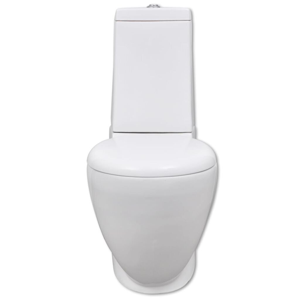 Keraamilise tualettpoti ja bidee komplekt, valge цена и информация | WС-potid | kaup24.ee