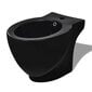 Keraamiline tualettpoti ja bidee komplekt, must hind ja info | WС-potid | kaup24.ee