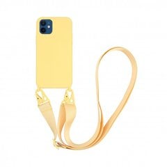 Telefoni ümbris Vivanco Silicone Protective Cover with Carabiner and Neck Strap for iPhone 12, iPhone 12 Pro цена и информация | Чехлы для телефонов | kaup24.ee