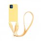 Telefoni ümbris Vivanco Silicone Protective Cover with Carabiner and Neck Strap for iPhone 12, iPhone 12 Pro hind ja info | Telefoni kaaned, ümbrised | kaup24.ee