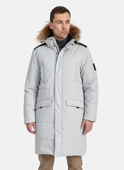 Зимняя мужская парка Huppa WERNER 1, светло-серая цена и информация | Мужские куртки | kaup24.ee
