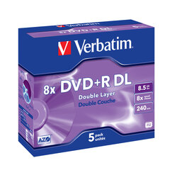 DVD-диски Verbatim 43541 цена и информация | Виниловые пластинки, CD, DVD | kaup24.ee
