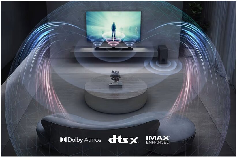 LG 3.1.3 Dolby Atmos Soundbar S80QY.DEUSLLK hind ja info | Koduaudio ja "Soundbar" süsteemid | kaup24.ee