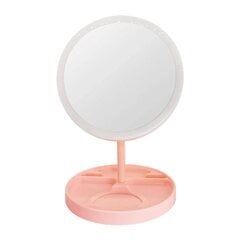 Зеркало для макияжа со светодиодной подсветкой Riye A002 цена и информация | Косметички, косметические зеркала | kaup24.ee
