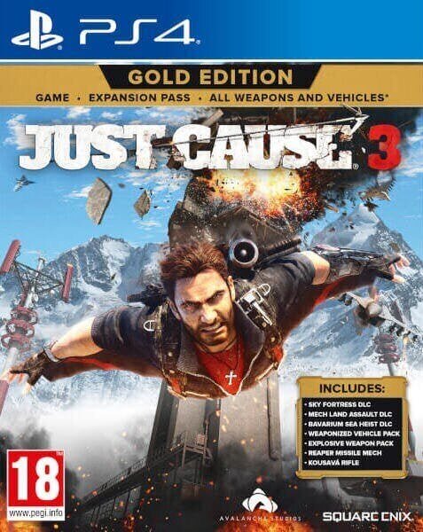 PlayStation 4 Mäng Just Cause 3 Gold Edition hind ja info | Arvutimängud, konsoolimängud | kaup24.ee