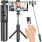 Selfie Stick Statiiv kaugjuhtimispuldiga Bluetooth 3 in 1 (Selfie Stick) цена и информация | Selfie sticks | kaup24.ee