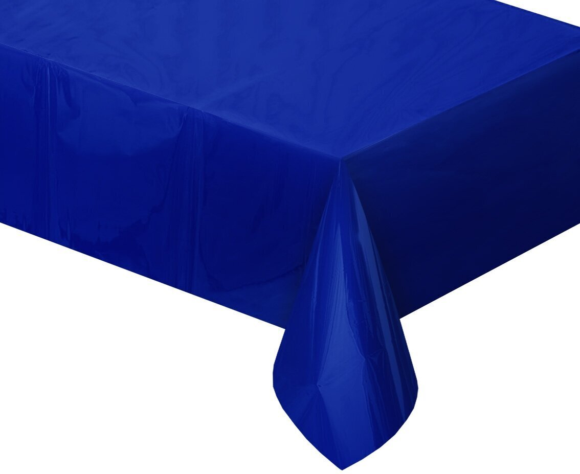 Fooliumist laudlina, 137 x 183 cm, värv: metallic blue (SH-OFMN) 1397 hind ja info | Ühekordsed nõud | kaup24.ee
