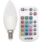 Led-lamp Avide Smart 4,9W RGB+W E14 puldiga цена и информация | Lambipirnid, lambid | kaup24.ee