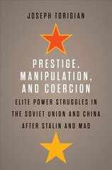 Prestige, Manipulation, and Coercion: Elite Power Struggles in the Soviet Union and China after Stalin and Mao hind ja info | Ajalooraamatud | kaup24.ee
