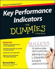 Key Performance Indicators For Dummies цена и информация | Книги по экономике | kaup24.ee